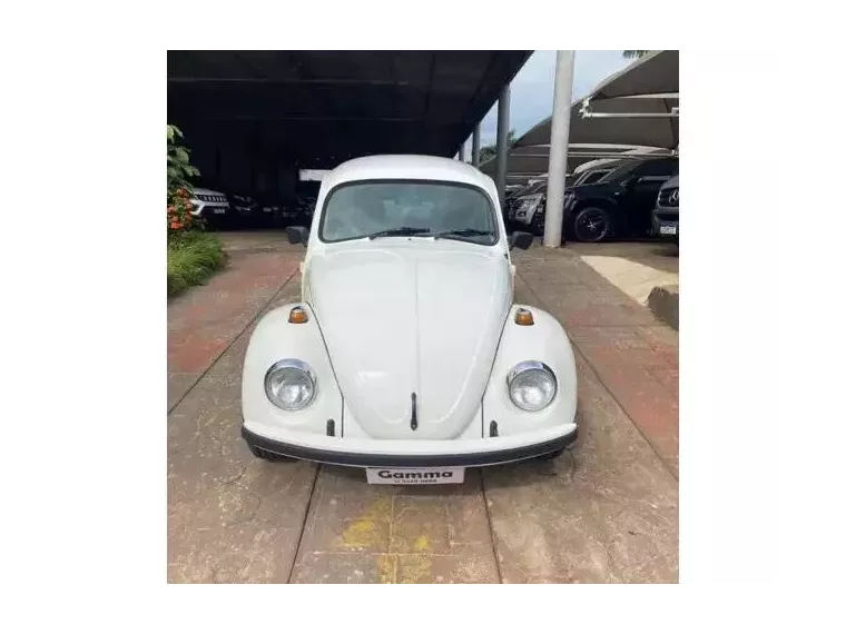 Volkswagen Fusca Branco 6