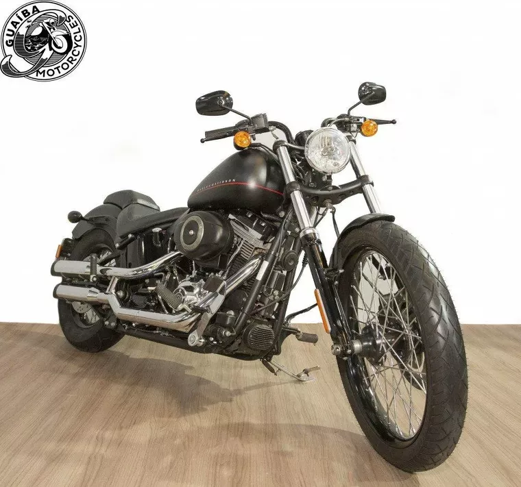 Harley-Davidson Softail Preto 3