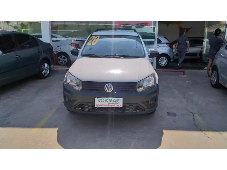 Volkswagen Saveiro Branco 1