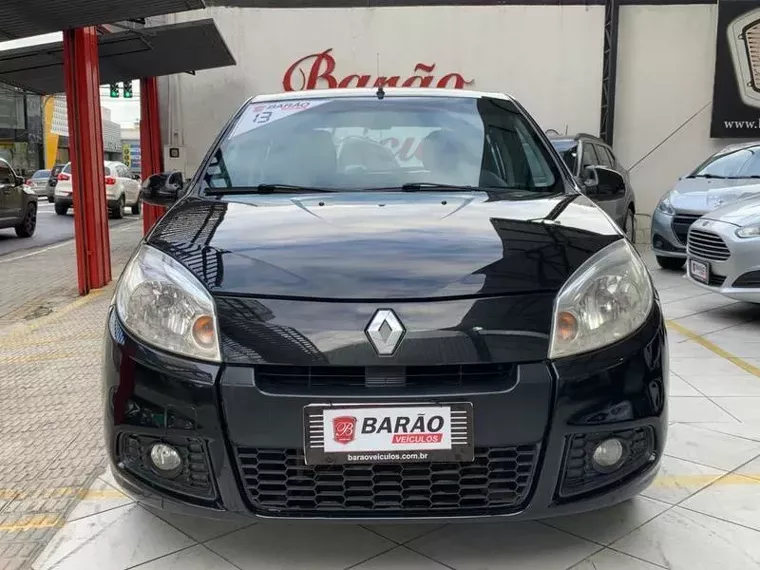 Renault Sandero Preto 2