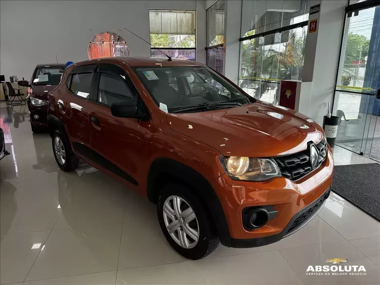 Renault Kwid Laranja 7