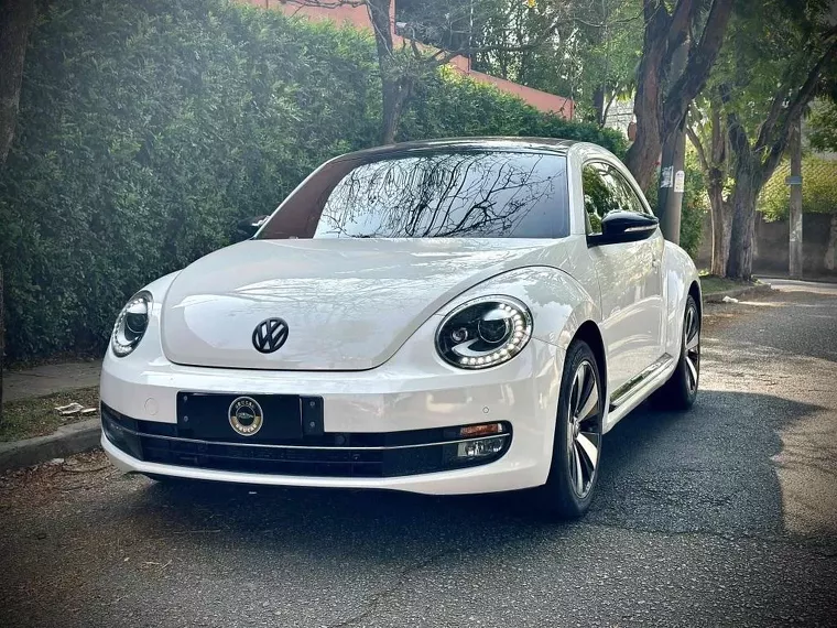 Volkswagen Fusca Branco 3