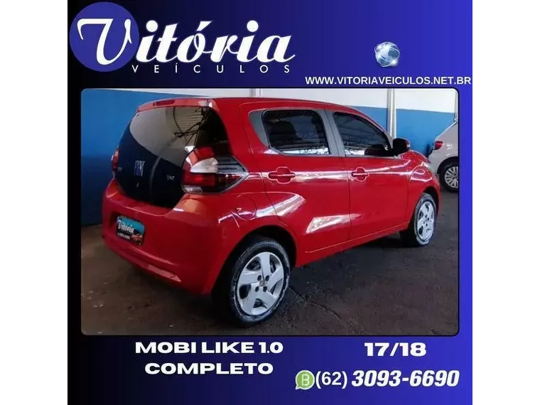 Fiat Mobi Vermelho 3