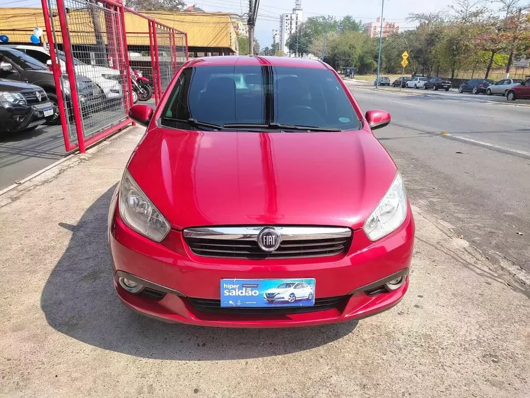 Fiat Grand Siena Vermelho 7