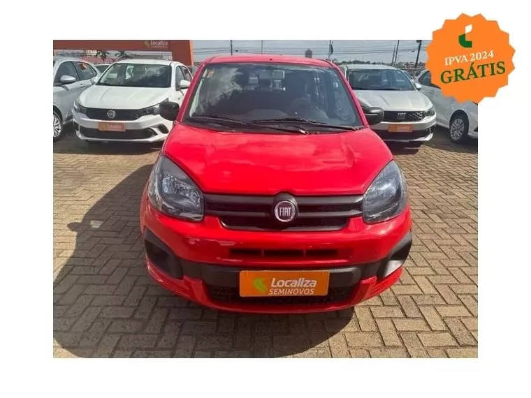 Fiat Uno Vermelho 1