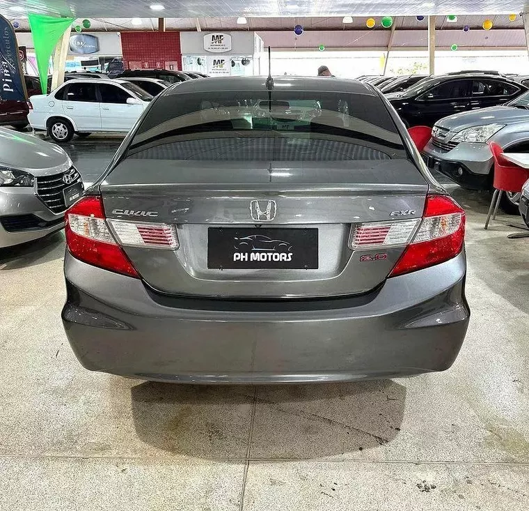 Honda Civic Cinza 6