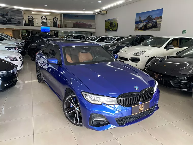 BMW 330e Azul 5