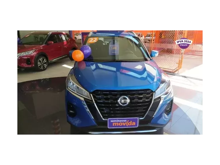 Nissan Kicks Azul 1