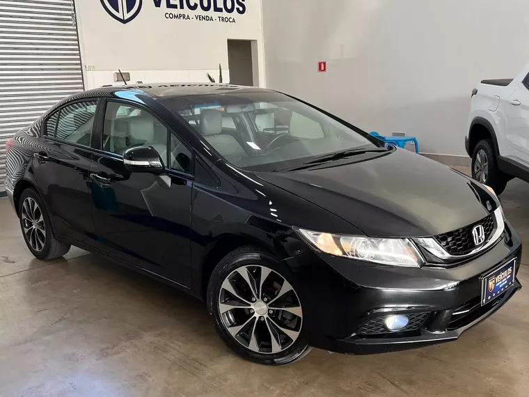 Honda Civic Preto 1