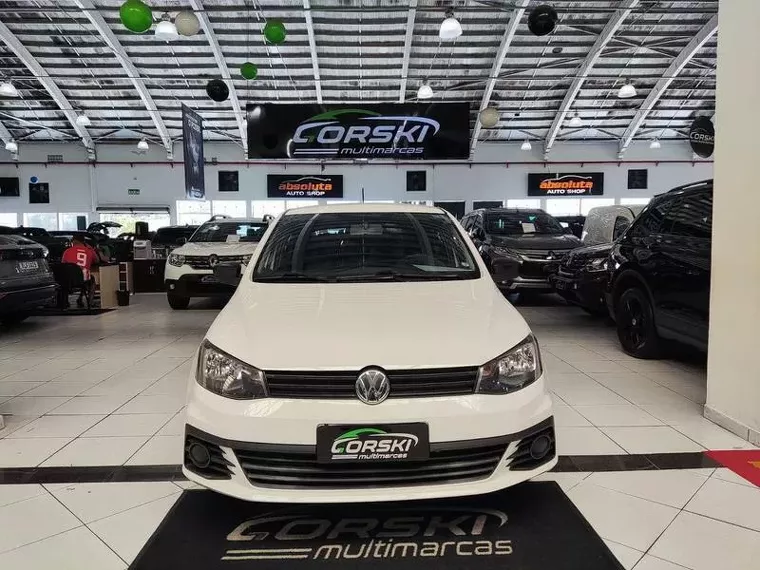 Volkswagen Gol Branco 16