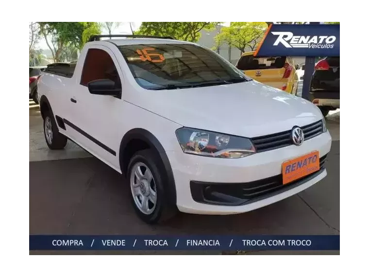 Volkswagen Saveiro Branco 4