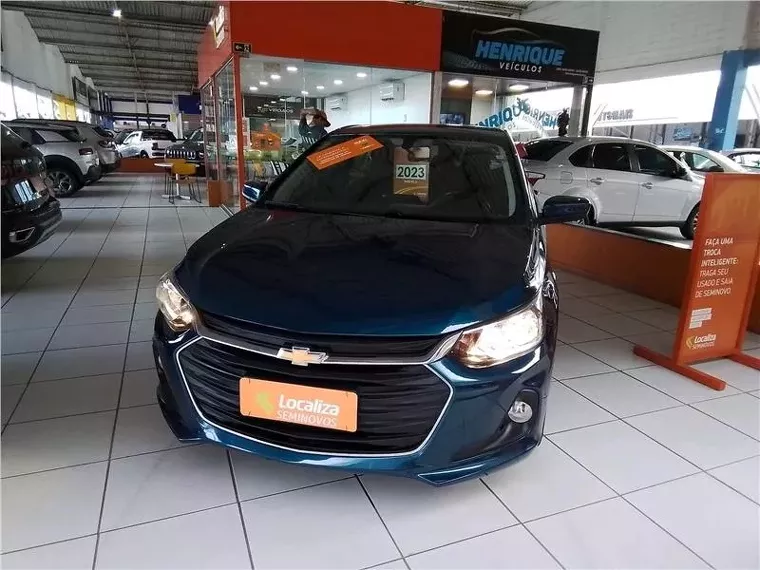 Chevrolet Onix Azul 8