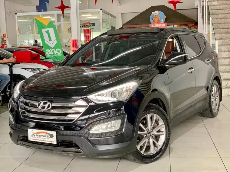 Hyundai Santa Fé Preto 4