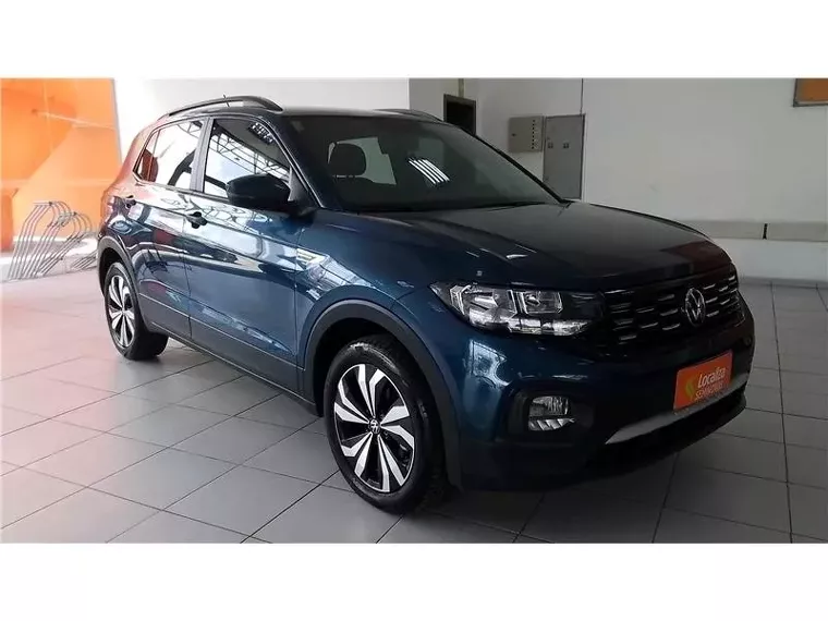 Volkswagen T-cross Azul 3