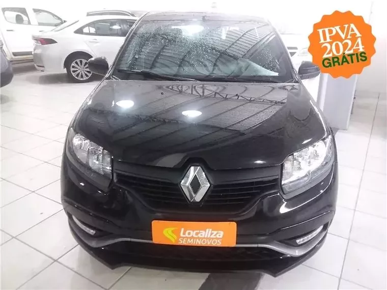 Renault Sandero Preto 8