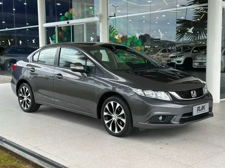 Honda Civic Cinza 3