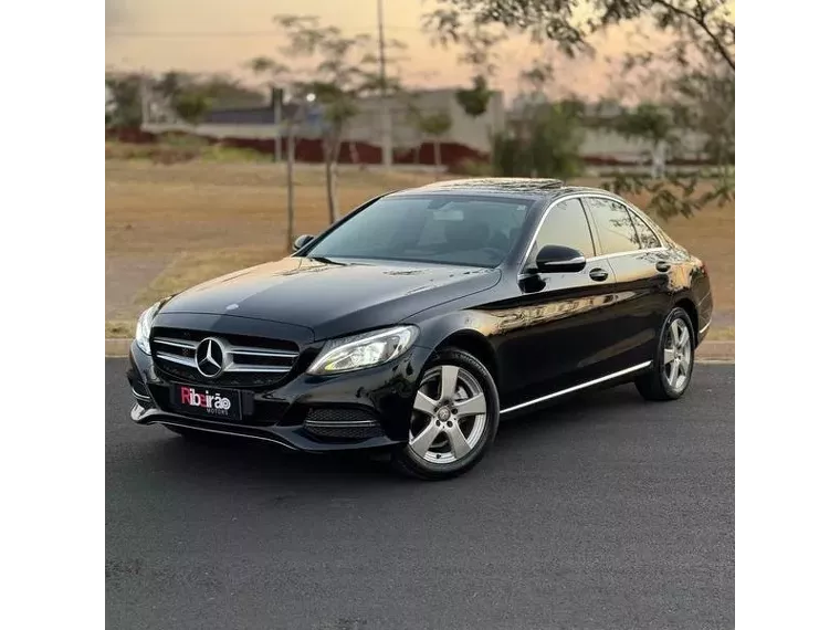 Mercedes-benz C 200 Preto 3