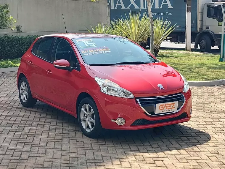 Peugeot 208 Vermelho 16