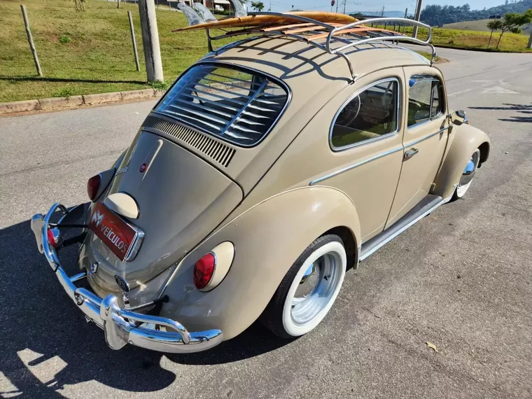 Volkswagen Fusca Bege 11