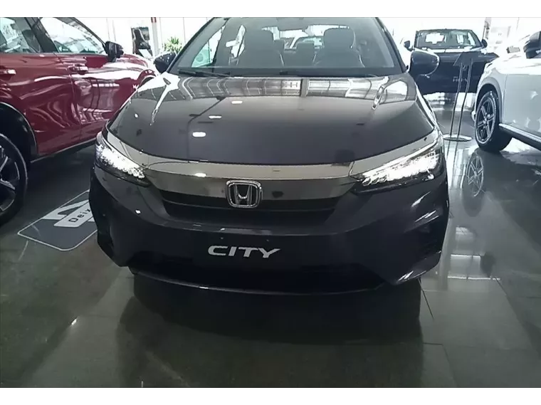 Honda City Cinza 4