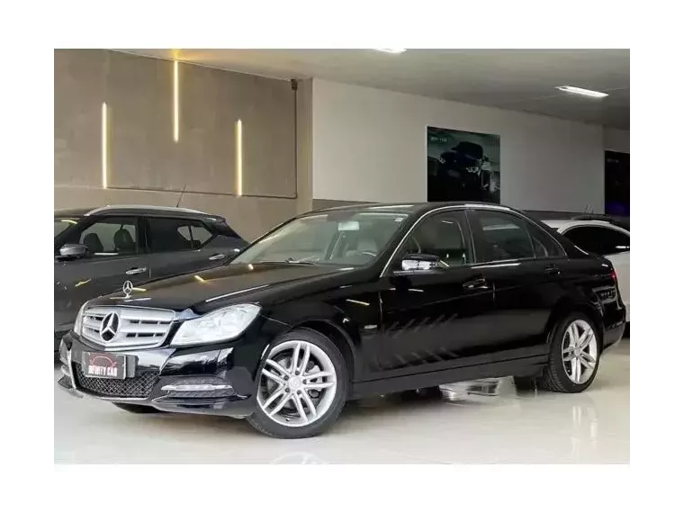 Mercedes-benz C 180 Preto 2