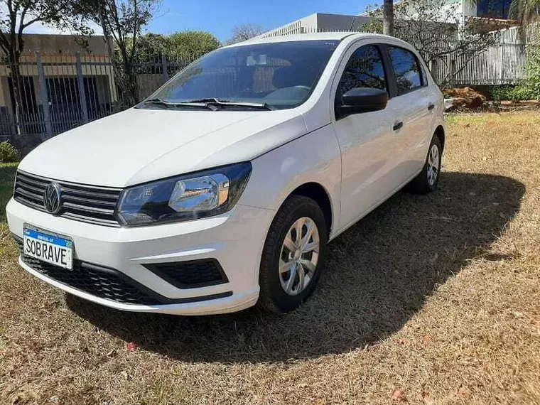 Volkswagen Gol Branco 1