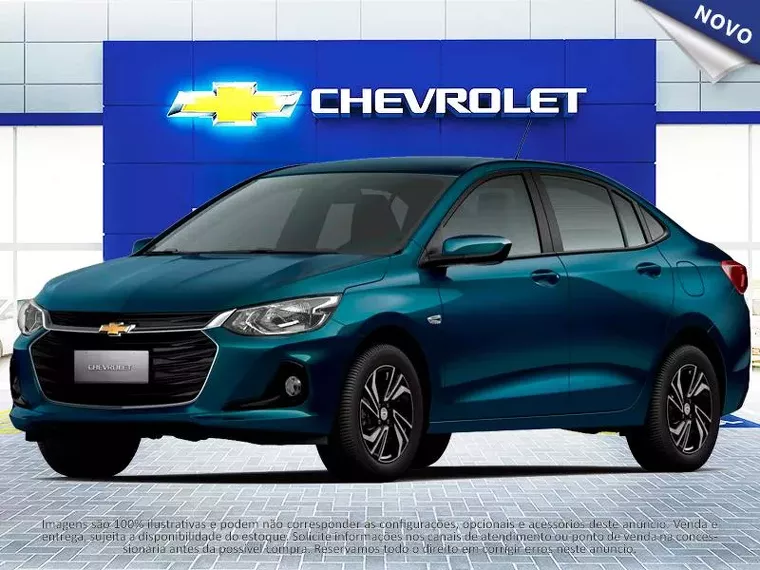 Chevrolet Onix Azul 3