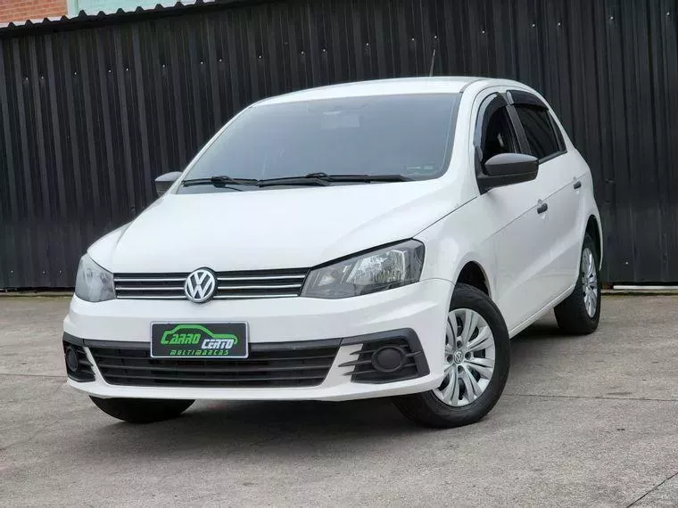 Volkswagen Gol Branco 12