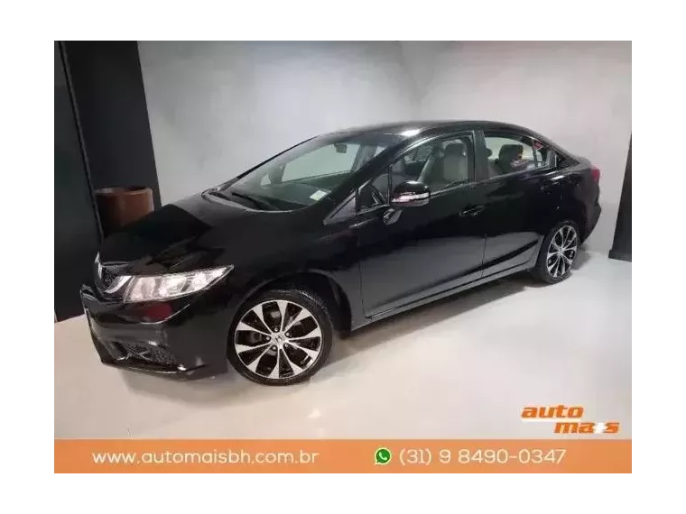 Honda Civic Preto 9