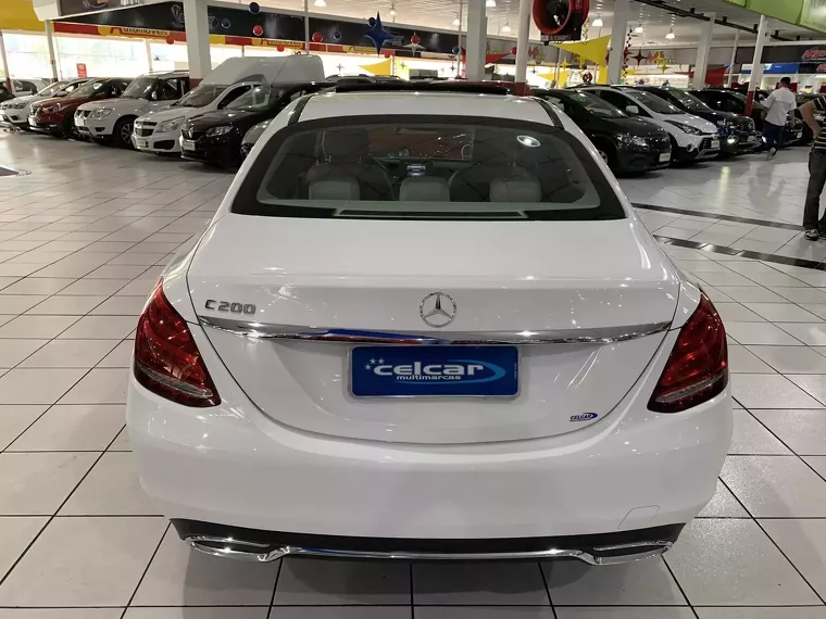 Mercedes-benz C 200 Branco 15