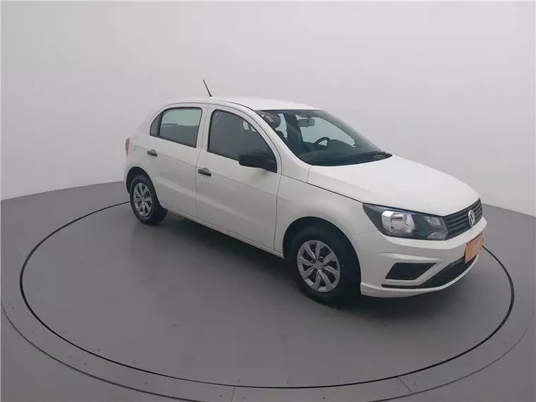 Volkswagen Gol Branco 10