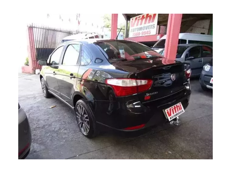 Fiat Grand Siena Preto 9