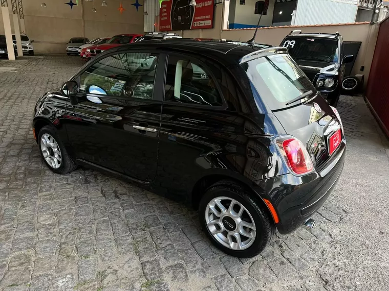 Fiat 500 Preto 8