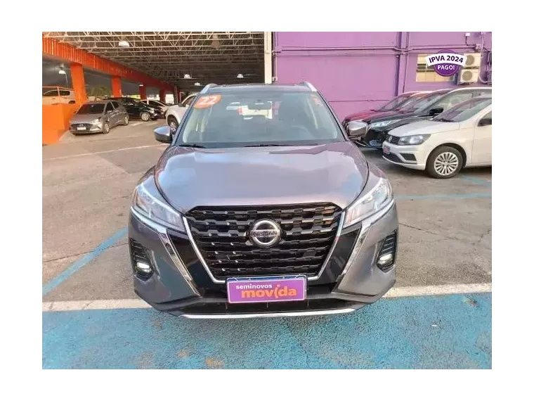 Nissan Kicks Cinza 3