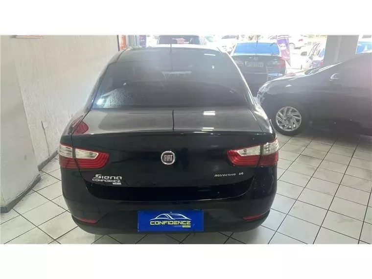 Fiat Grand Siena Preto 6