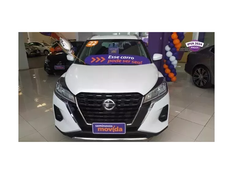 Nissan Kicks Branco 6