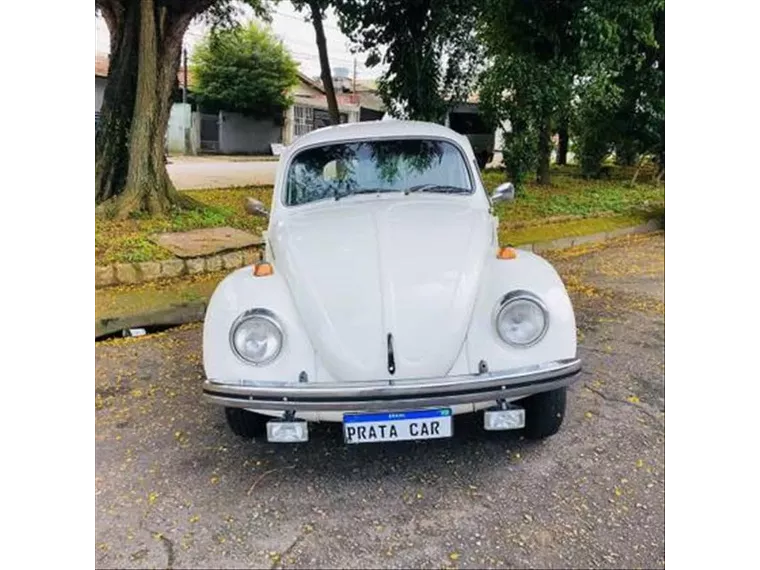 Volkswagen Fusca Branco 1