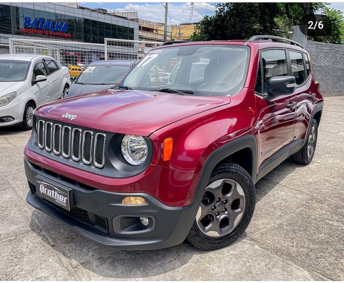 Jeep Renegade Vermelho 1