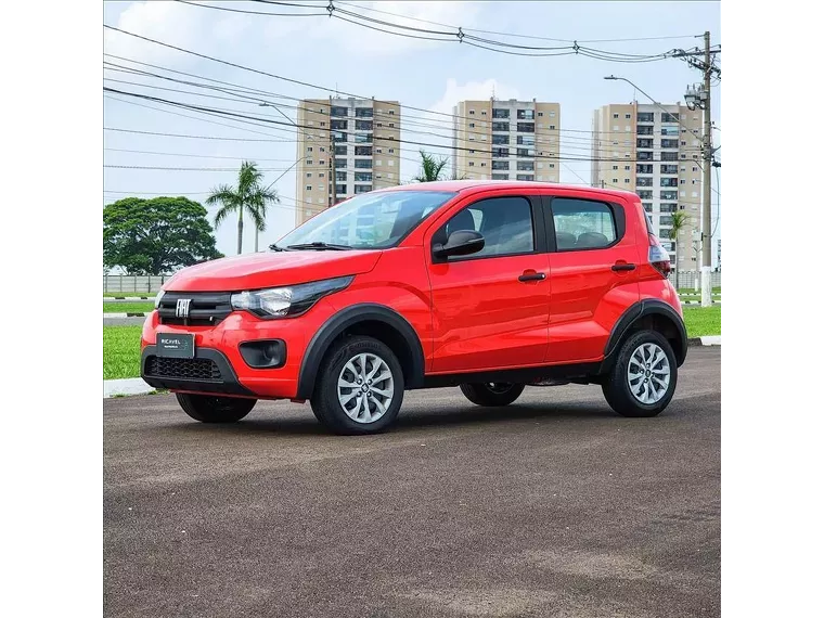 Fiat Mobi Vermelho 4