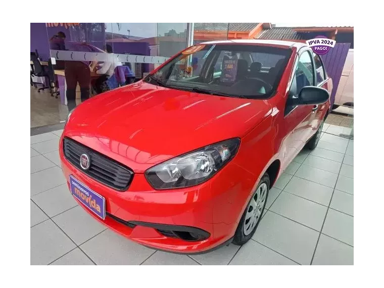 Fiat Grand Siena Vermelho 8