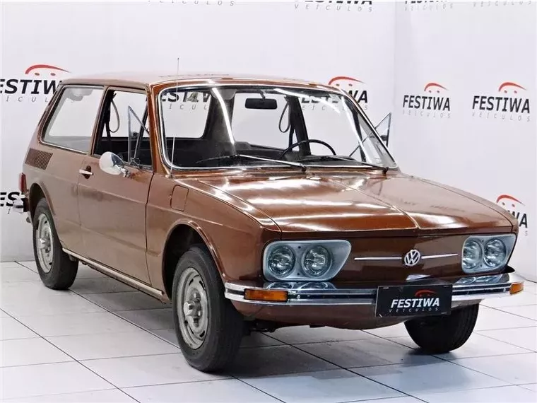 Volkswagen Brasilia Marrom 1