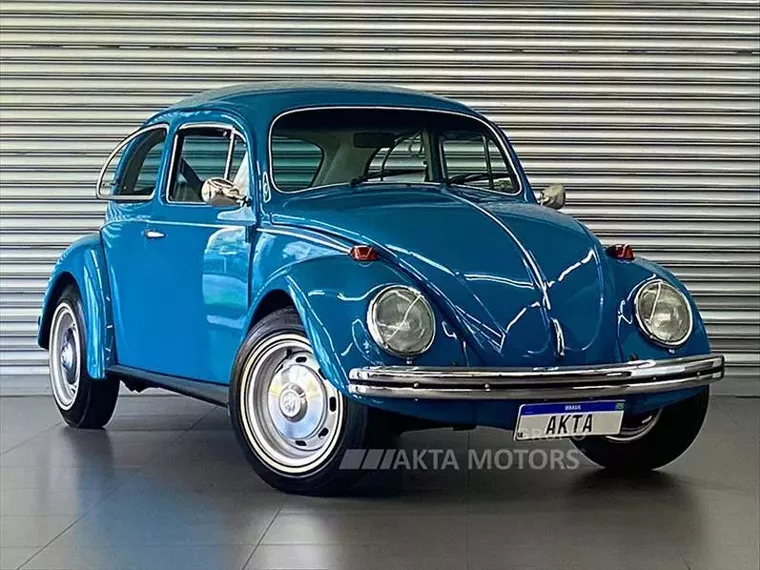 Volkswagen Fusca Azul 1