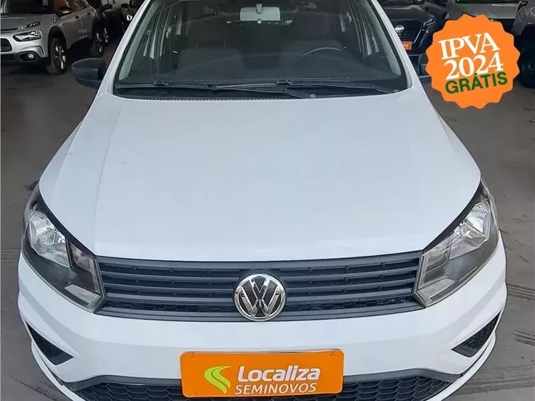 Volkswagen Gol Branco 1