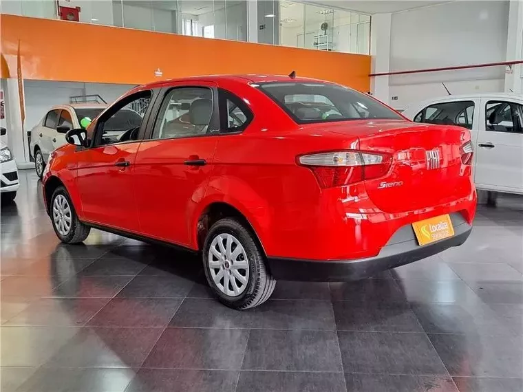 Fiat Grand Siena Vermelho 5