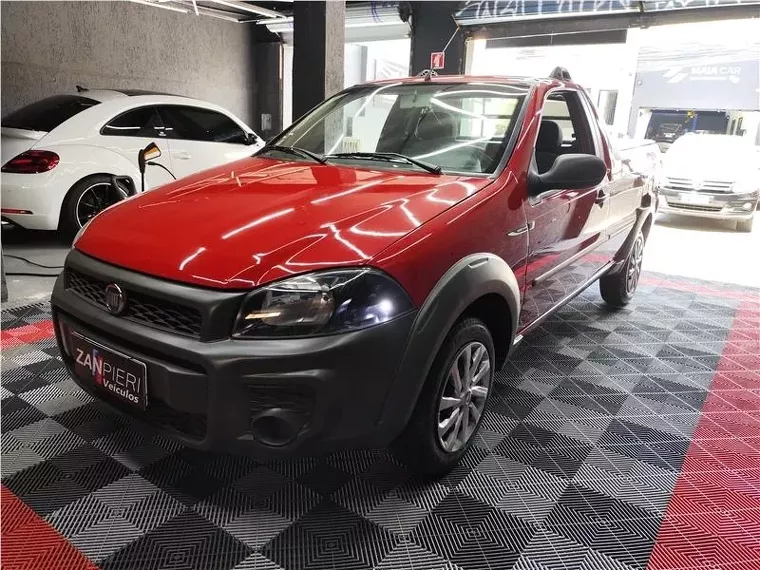 Fiat Strada Vermelho 6