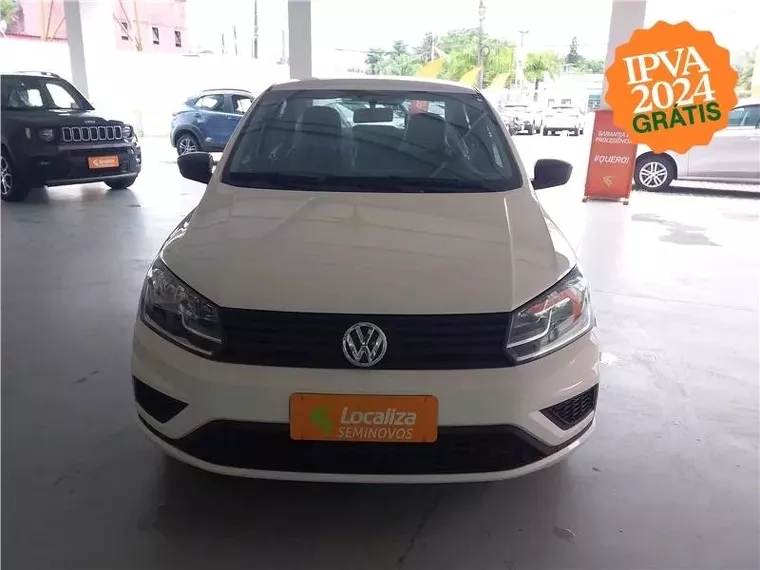 Volkswagen Voyage Branco 1