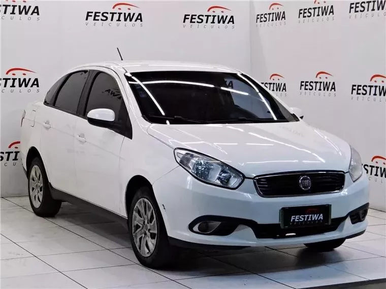 Fiat Grand Siena Branco 8