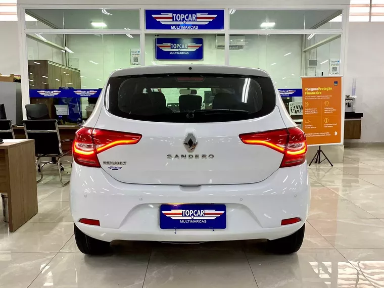 Renault Sandero Branco 4