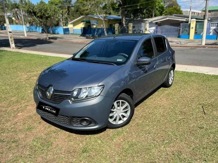 Renault Sandero Cinza 4