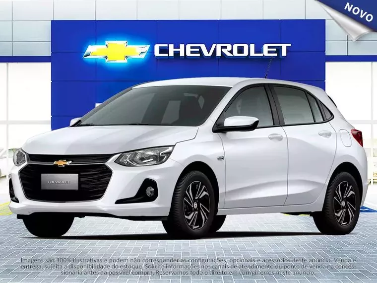 Chevrolet Onix Branco 3